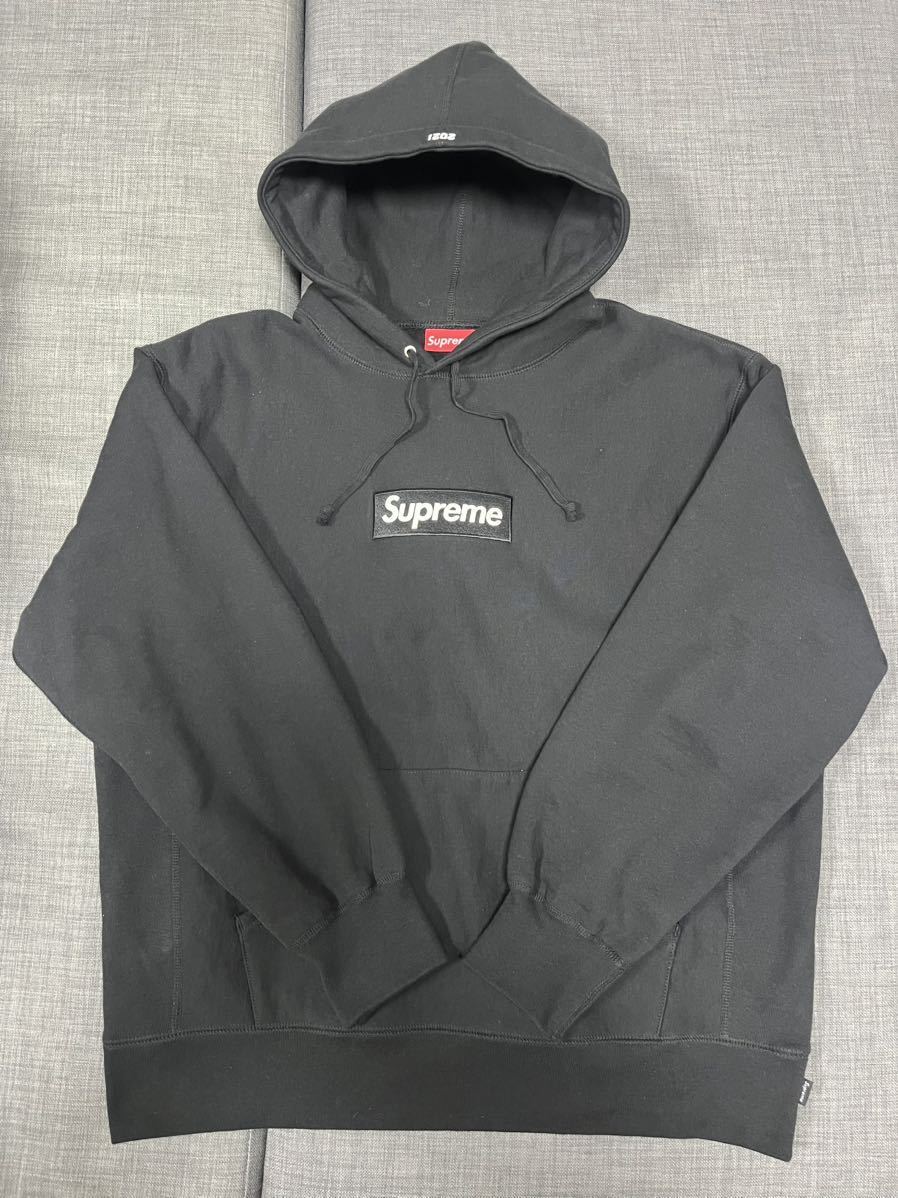 送料無料 黒 L Supreme Box Logo Hooded Sweatshirt Black 21FW 送料無料 黒 L Supreme Box Logo Hooded Sweatshirt Black 21FW