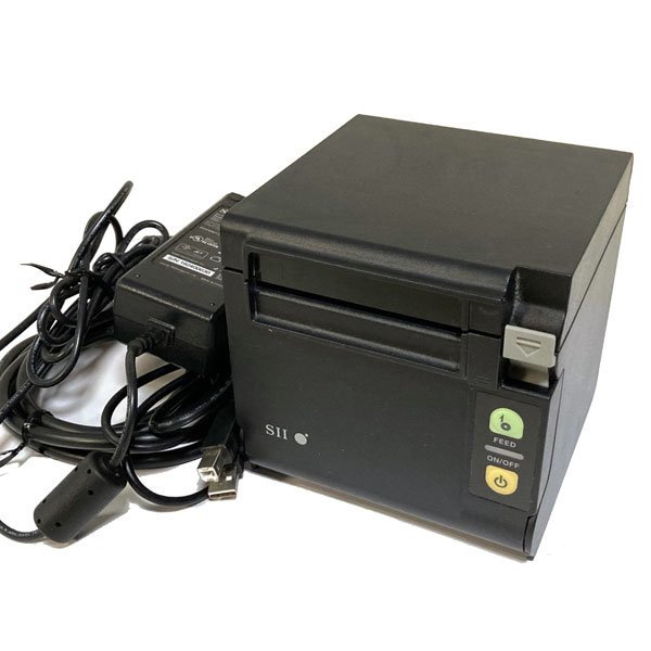 SII RP-D10-K27J1 USB接続 レシートプリンター サーマルプリンター　ブラック_画像1