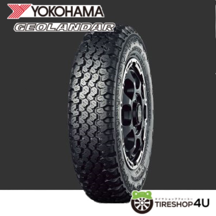 4本セット XTREME-J JOURNEY 12x3.50B 4/100 +45 GB YOKOHAMA GEOLANDAR KT Y828C 145/80R12 軽トラ 軽バン エブリィ ハイゼット_画像4