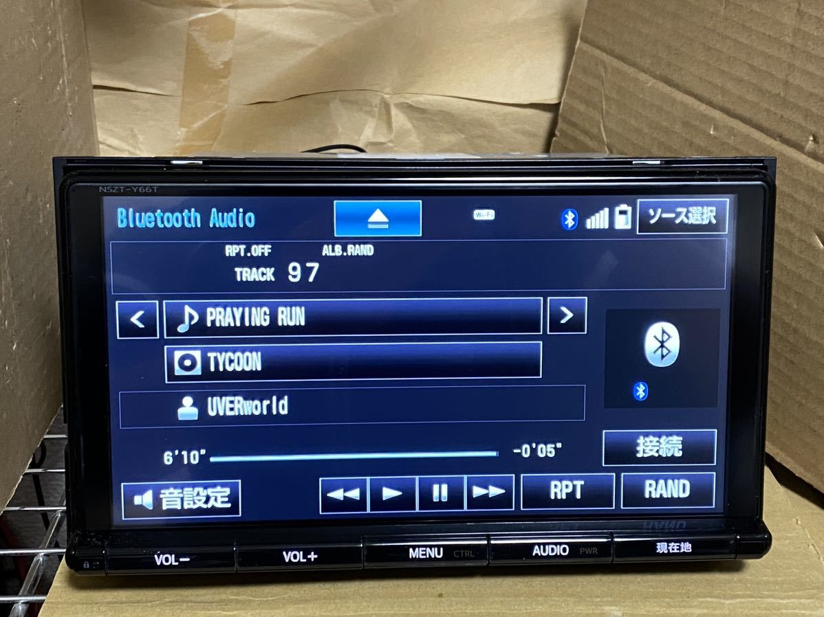 トヨタ純正 NSZT-Y66T 9インチ 地図24年1月更新　最新版23年秋版 フルセグ　DVD再生　Bluetooth オーディオ　ハンズフリー　送料無料_画像7