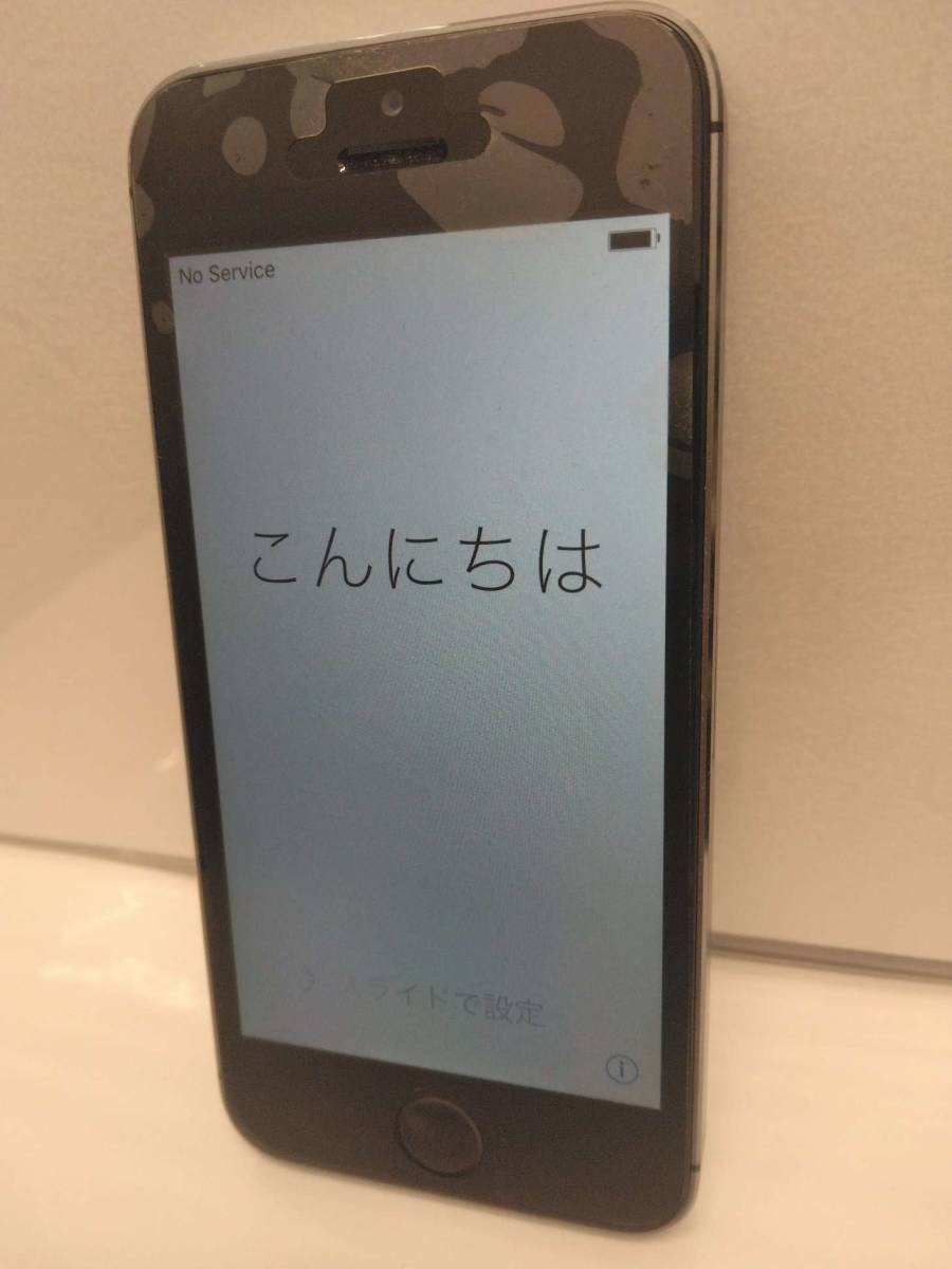 ◆◇#7146 【電源確認済み】 Apple iPhone5 12GB SOFTBANK ME332J/A1 IMEI:〇_画像1