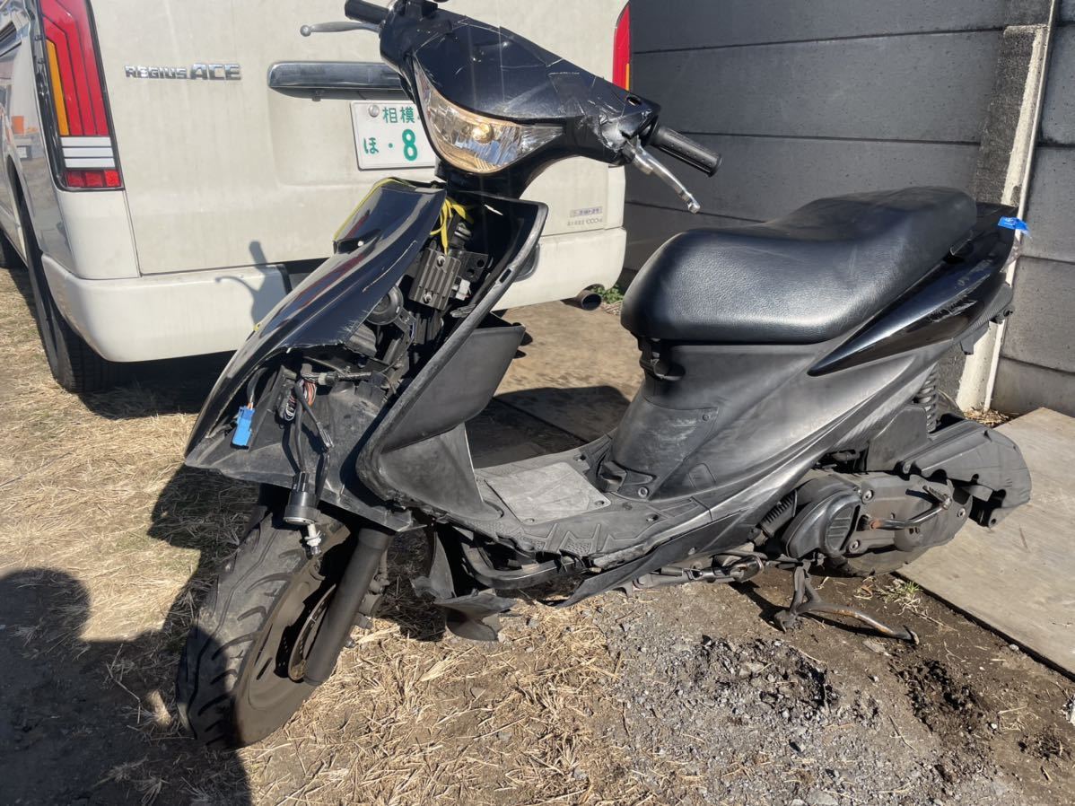 Yahoo!オークション - エンジン実動 アドレスV125S CF4MA スズキ Yahoo!オークション - エンジン実動 アドレスV125S CF4MA スズキ