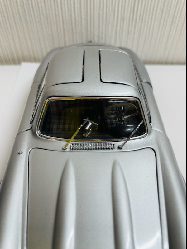 C-010M　フランクリンミント メルセデスベンツ 300SL (ガルウイング) シルバー 1/24 1954年 Mercedes-Benz 300SL Franklin Mint_画像5