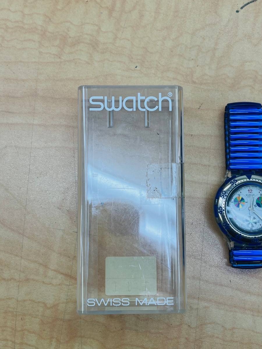 Z-16728Y 【1円スタート】 SWATCH　時計 不動 ジャンク扱い SWISS MADE _画像2