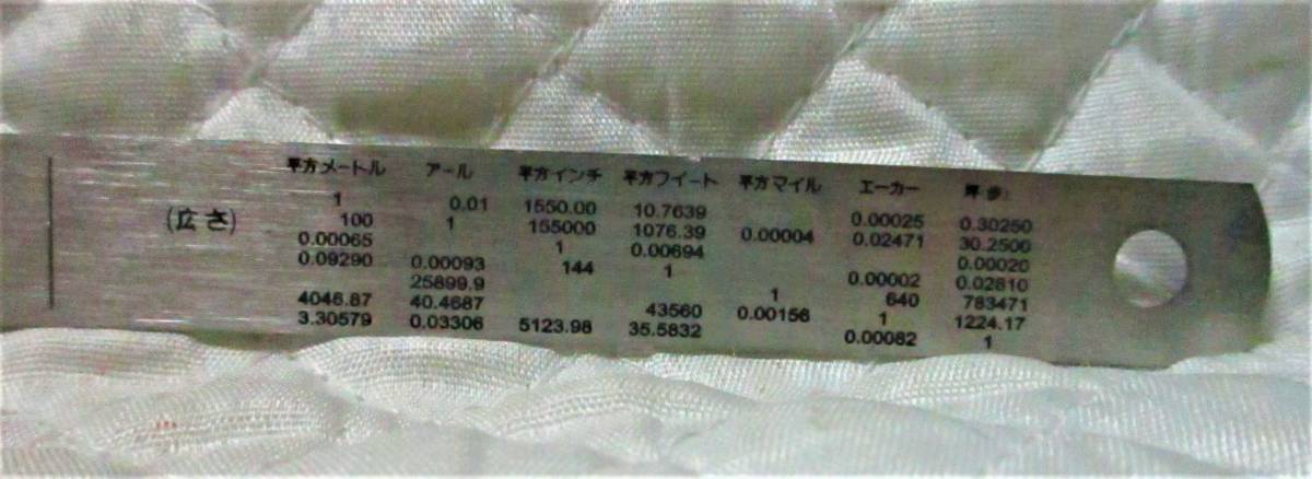 即決【 目盛りが見やすい！ 大文字タイプ！ ステンレス製ものさし 15cm 】 150㎜ 測定 計測 寸法 定規 もの差し 差し金 ステンレス製_画像4