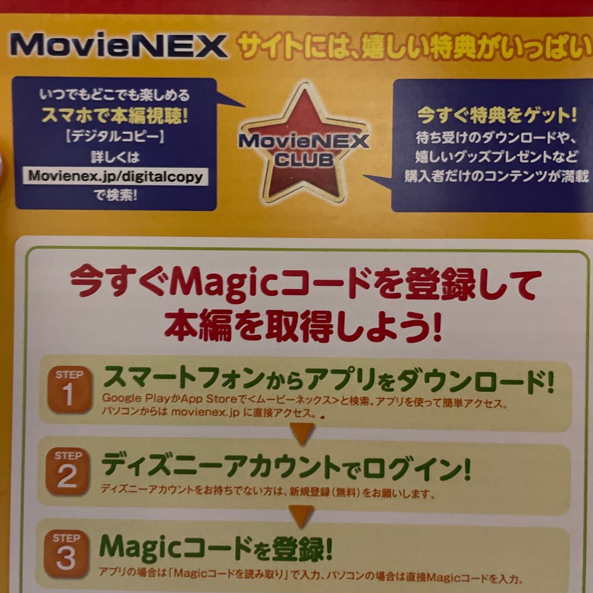  Lion King anime Magic code magic code Magic code [ code sending ] MovieNEX Disney movie prompt decision 