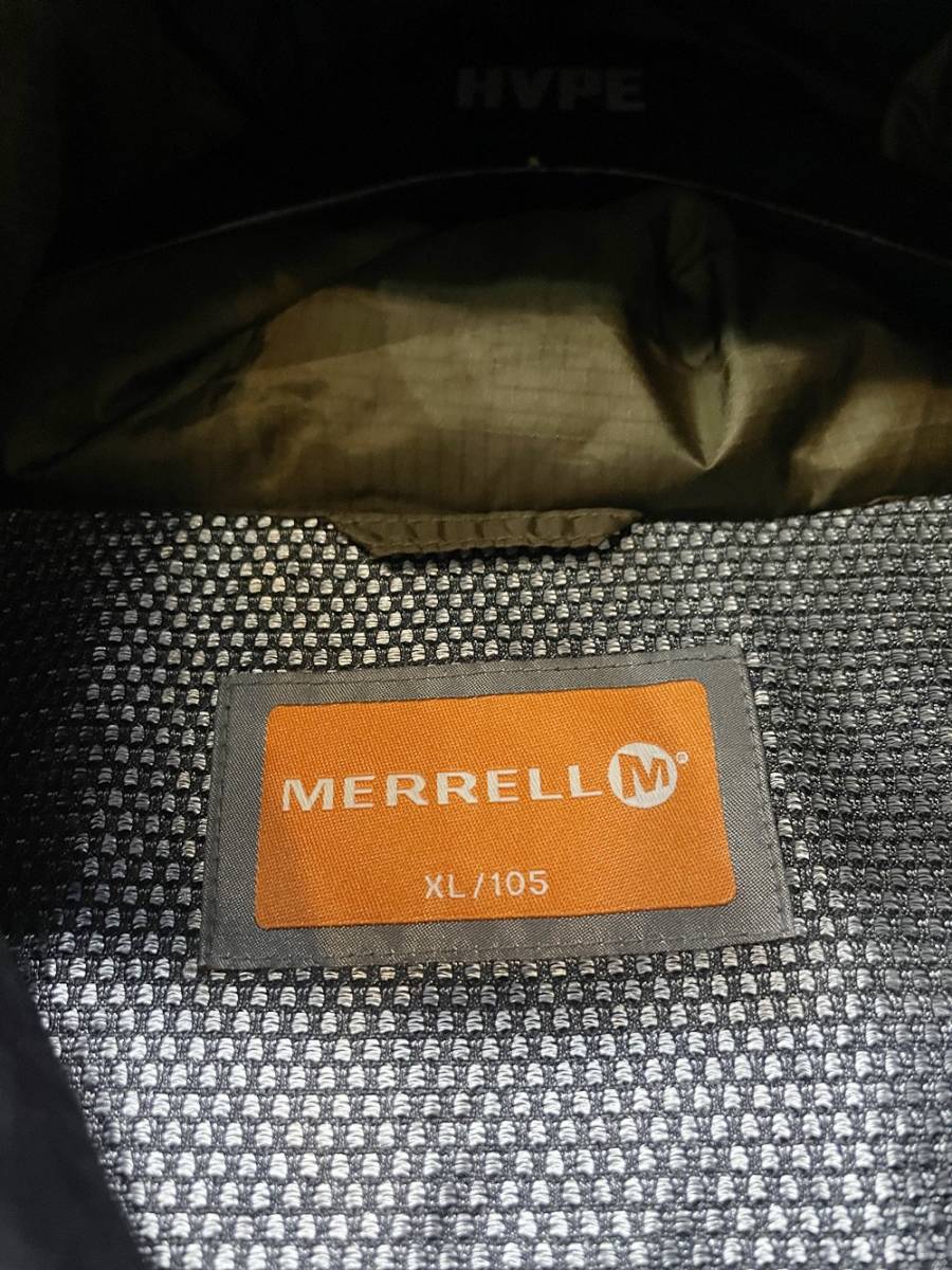 (V130) メレル MERRREL WINDSTOPPER ダウンジャケット メンズ XL サイズ 正規品 _画像2