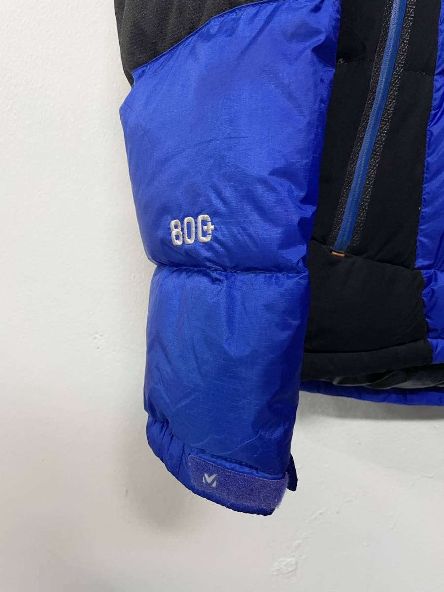 (V493) ミレー MILLET 800+ WINDSTOPPER ダウンジャケット メンズ XL サイズ 正規品_画像4