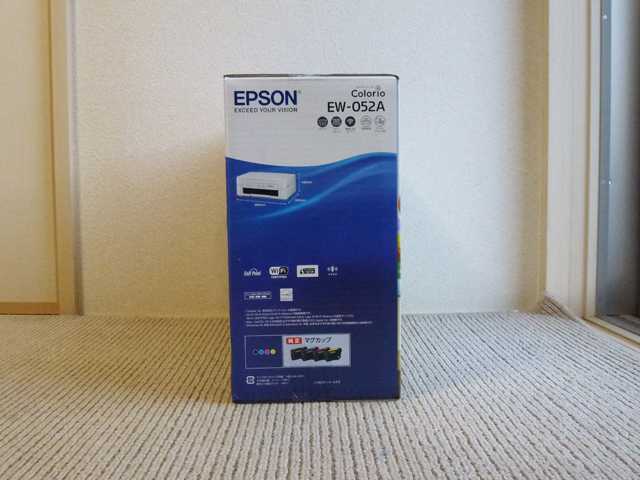 新品　EW-052A インクジェット プリンター　エプソン EPSON　カラリオ　複合機　無線LAN（インク MUG-4CLなし）コピー、スキャナー機能あり_画像2