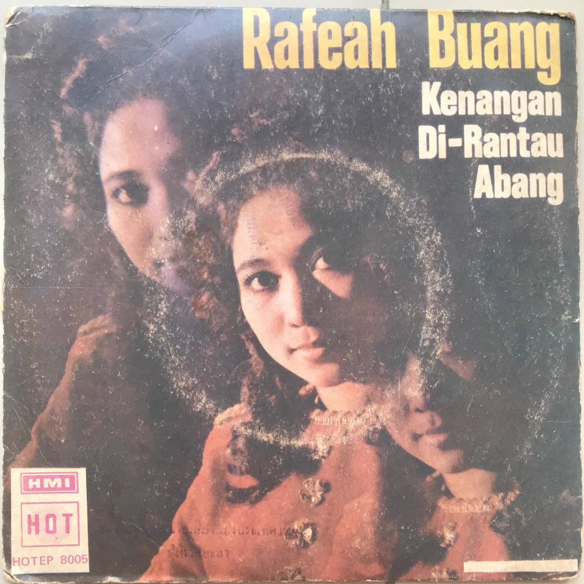 EP マレーシア「 Rafeah Buang 」Malaysia Tropical Psych Melayu Funky Garage Pop 70's 幻稀少盤 人気歌手_画像1