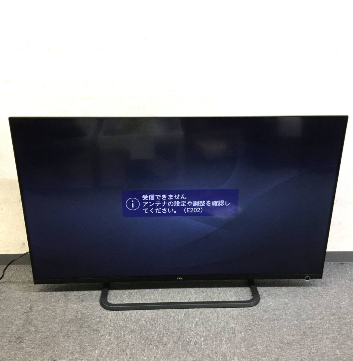 C038-I55-612 【引き取り推奨】 TCL 液晶カラーテレビ 50P815 50V型 2021年製 エンタメ 娯楽 情報共有 ※画面出力確認済 ③_画像2