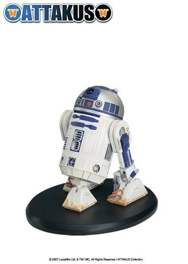 世界1500体限定！ATTAKUS アタカス スターウォーズ 『R2-D2』 スタチュー フィギュア 証明書付 シリアルナンバー737 ジョージルーカスの画像1