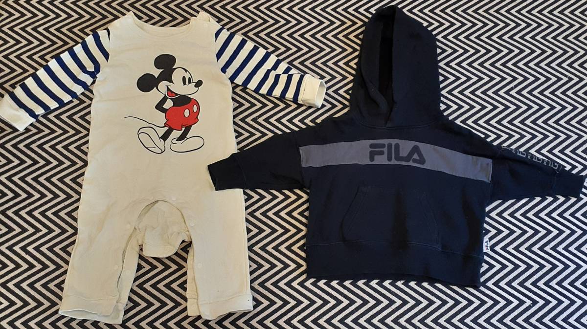 ベビー服まとめ売り、80～90cm、１歳～１歳半、男の子_DISNEY.FILA