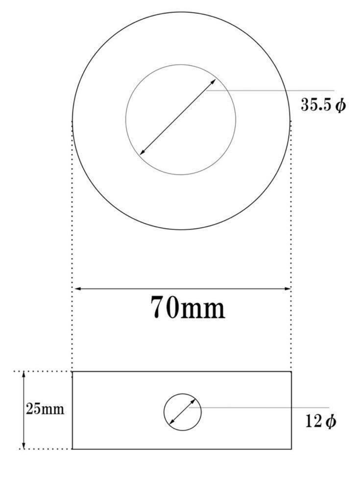 【新商品】φ35用 リンクストッパー ロックボルト付き バケットピン 建設機械用 オートエース建機_画像4