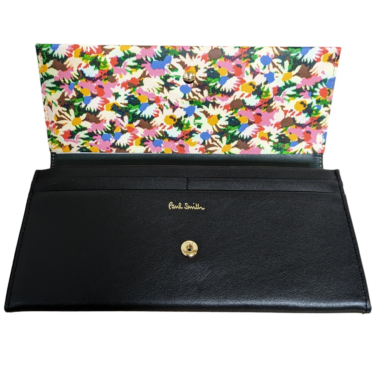 新品 ポールスミス Paul Smith 長財布 マーガレットプリント 新品 ポールスミス Paul Smith 長財布 マーガレットプリント