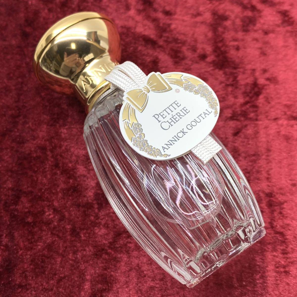 ほぼ未使用 ANNICK GOUTAL アニアック グタール プチシェリー オードトワレ 50ml 香水 フレグランス 化粧品 レディース 管理RY24000243_画像3