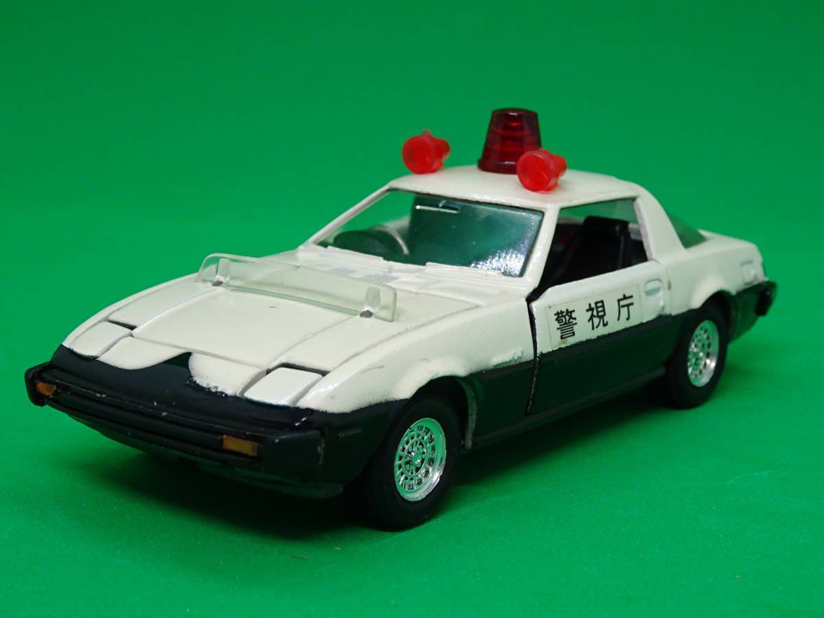 【絶版ダイヤペット】マツダ サバンナ RX-7 パトロールカー 1/40〔日本製〕_画像5