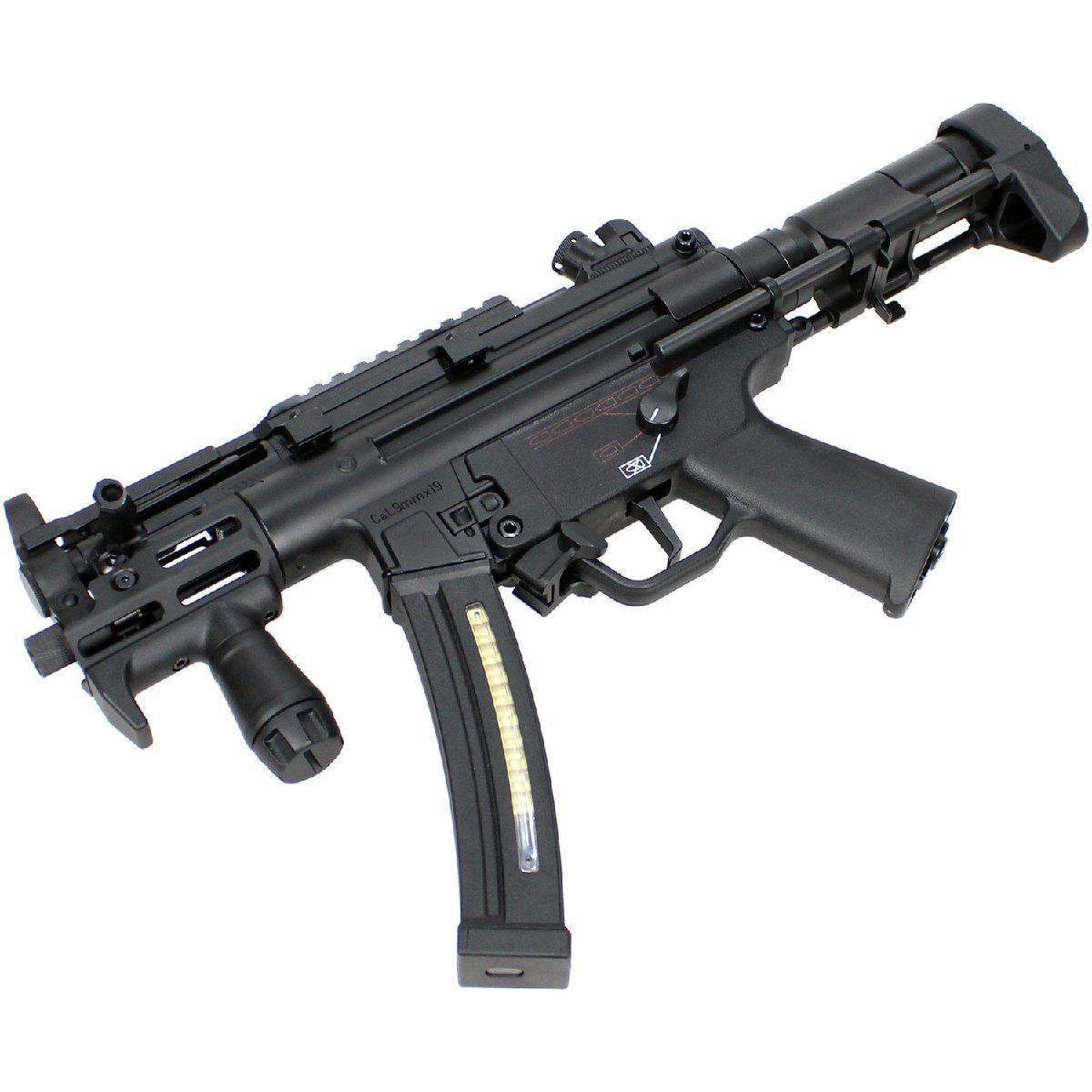 CYMA Enhanced MP5K PDWストック フルメタルETU電動ガン（電子トリガーシステム搭載）_画像4