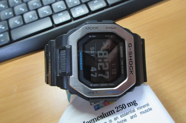 CASIO　G-SHOCK Gショック　G-LIDE　GBX-100-1JF　　中古　カシオ_画像3