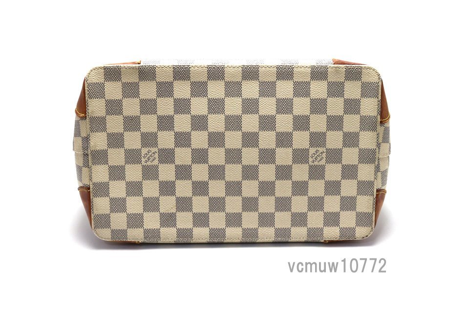 近年モデル希少美中古■LOUIS VUITTON ダミエアズール ハムプステッドPM レザー ハンドバッグ ルイヴィトン■0111we19651_画像3