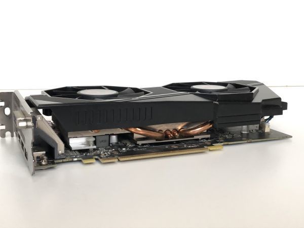 彡1590ｇ【中古】 AMD RX 570 4GB 出力端子あり ビデオカード GPU グラフィックボード ゲーミング マイニング_画像2