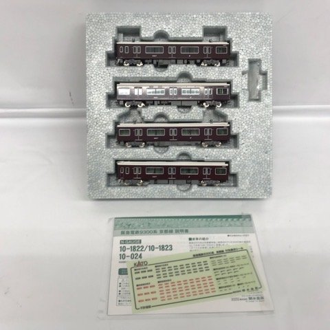 KATO 10-1822 Nゲージ 1/150 阪急電鉄9300系 京都線 基本セット(4両) N-GAUGE 53H02920283_画像3