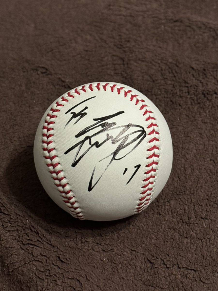 ドジャース 大谷翔平選手(日本ハム時代)サイン入り写真 ドジャース 大谷翔平選手(日本ハム時代)サイン入り写真