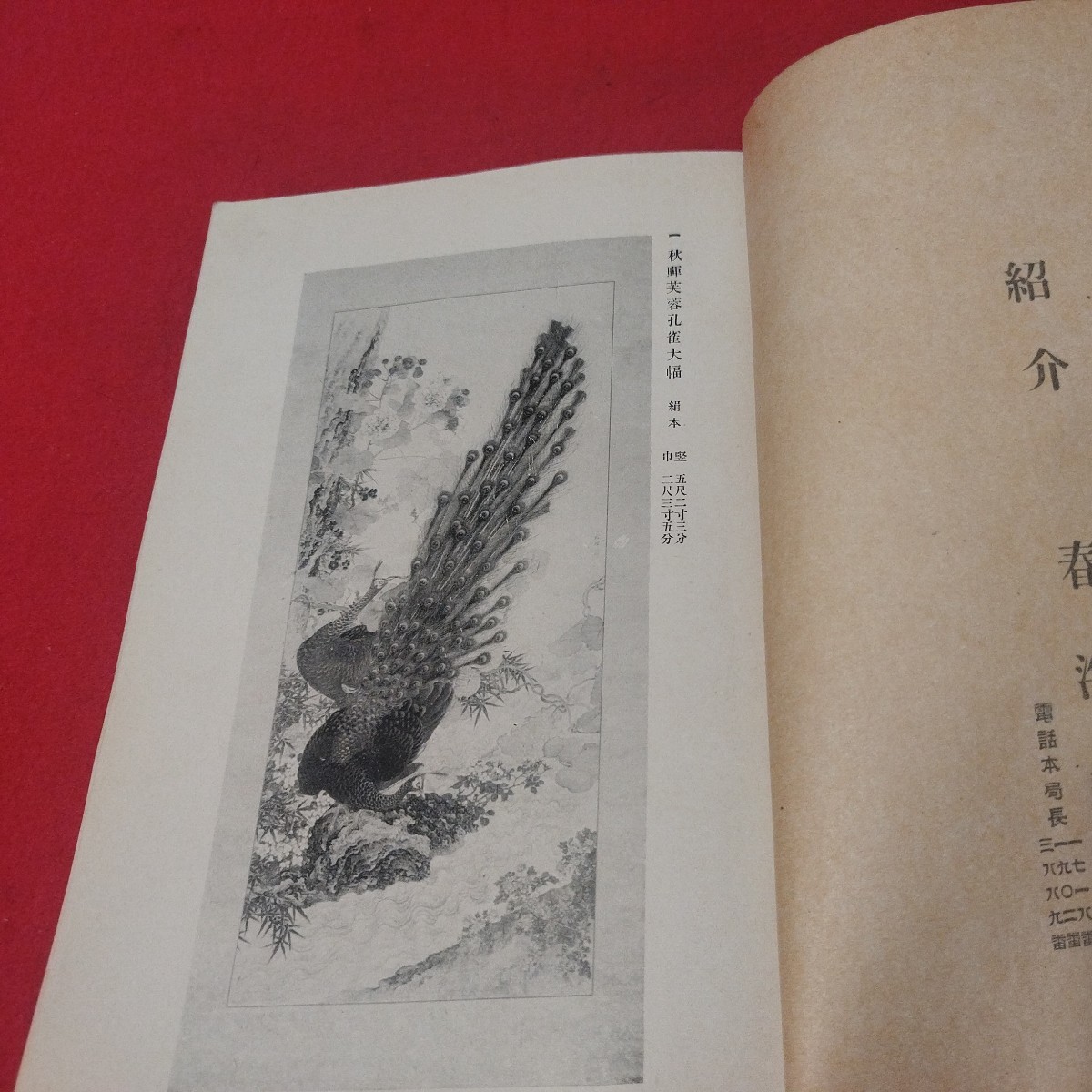 売立目録 神戸河原氏某男爵家所蔵品入札 大阪美術倶楽部 大正15 戦前明治 唐物掛軸仏教仏画古写経中国朝鮮青銅器光悦乾山志野高麗茶碗NW_画像3