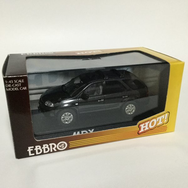 絶版 HONDA MDX SAGE BRUSH.P 43458 EBBRO 1/43 ホンダ MDX セイジブラッシュパールの画像1