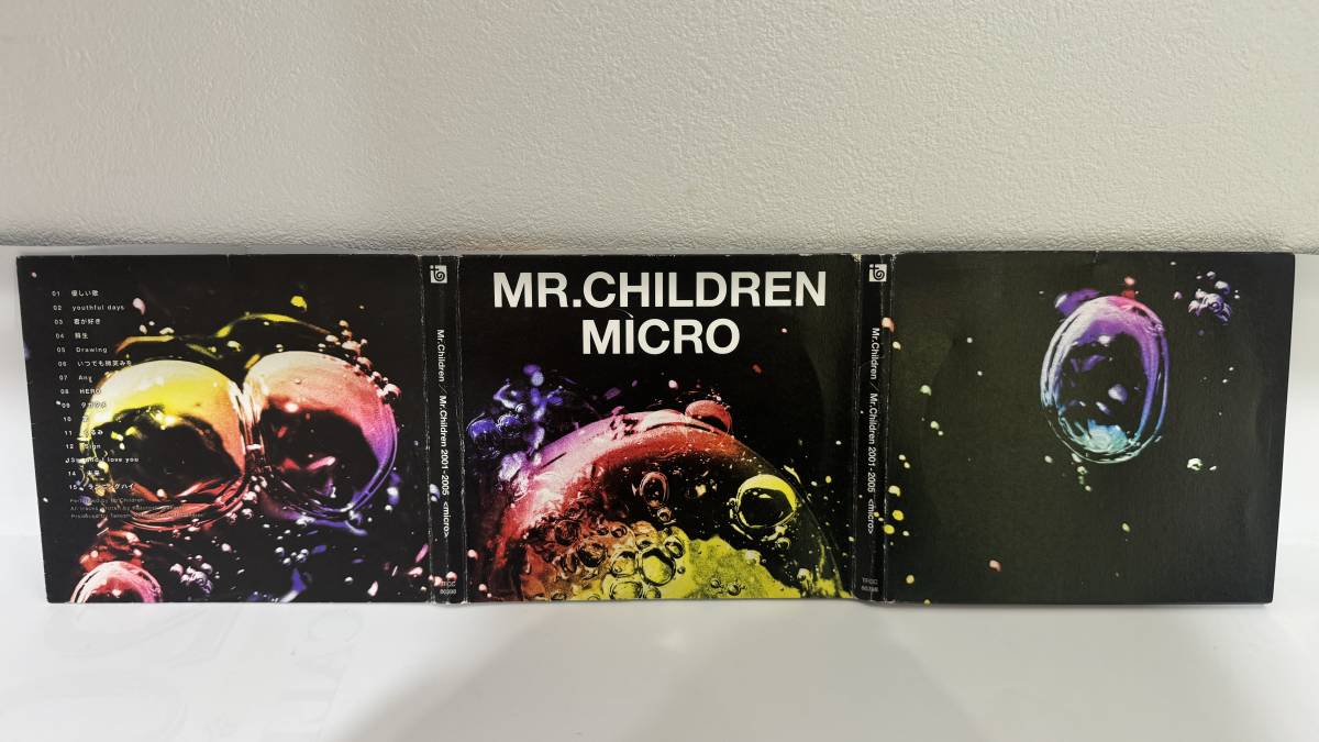 Mr.Children 2001-2005 〈MICRO〉2005-2010 ＜macro＞ ベストアルバム 2枚 セット ミスチル CD_画像3