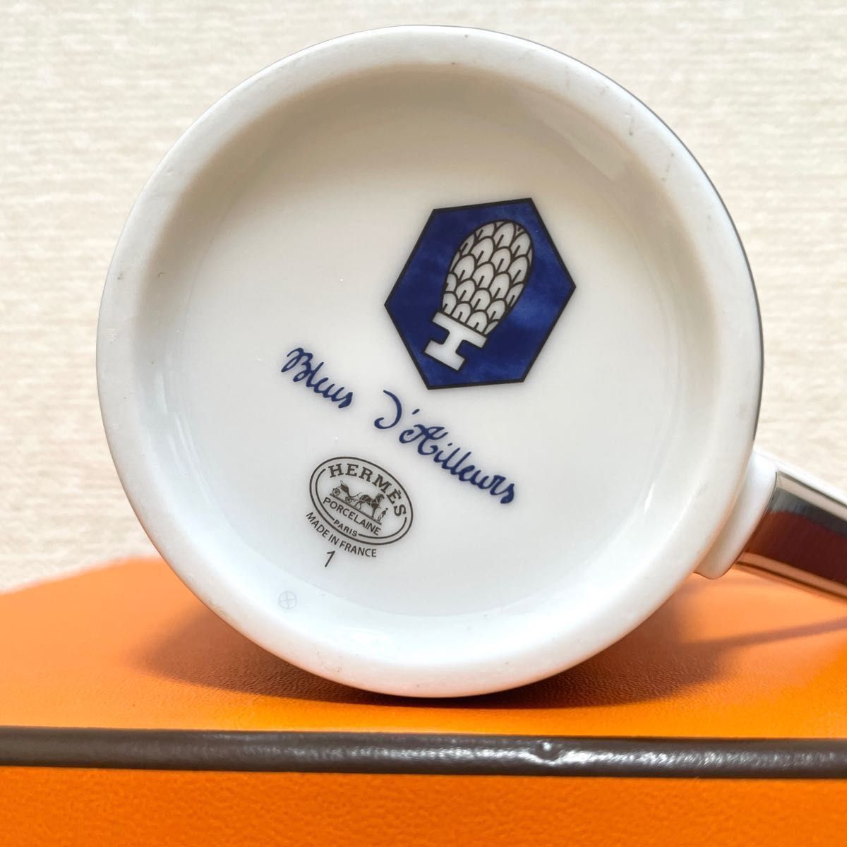 廃盤 新品】エルメス ブルーダイユール マグカップ No 1|Yahoo 廃盤 新品】エルメス ブルーダイユール マグカップ No 1|Yahoo