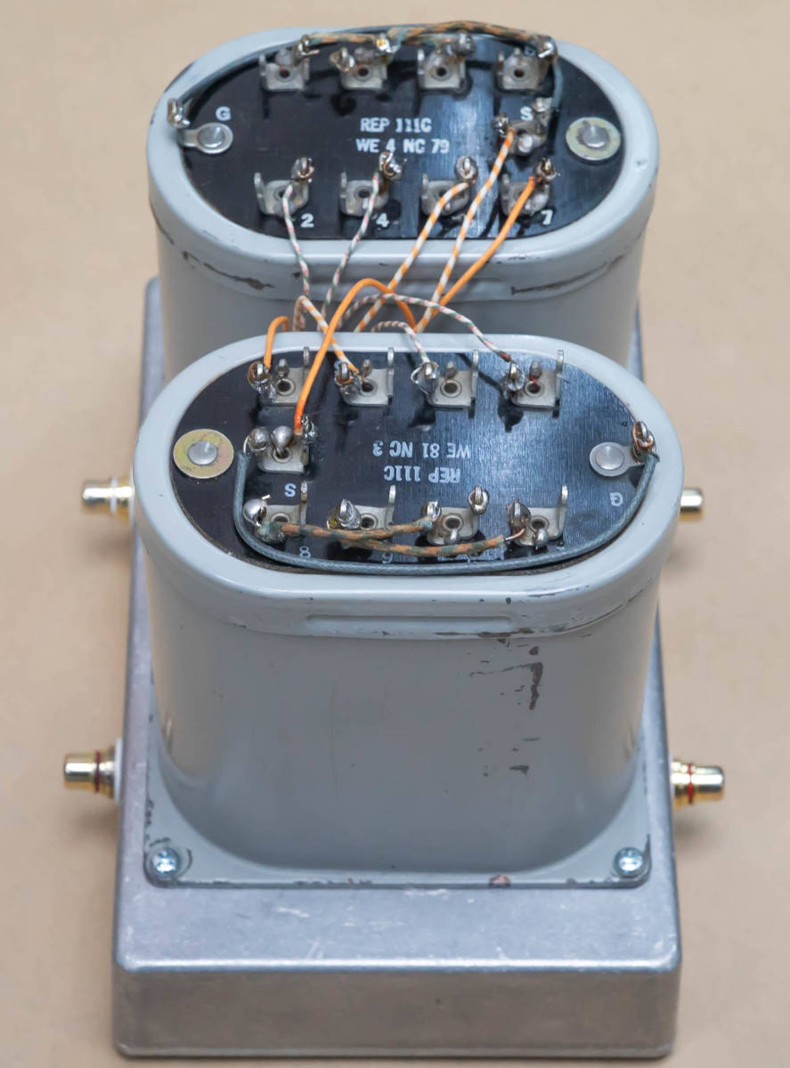 Western Electric REP 111C ライントランス WE ウエスタン Western Electric REP 111C ライントランス WE ウエスタン