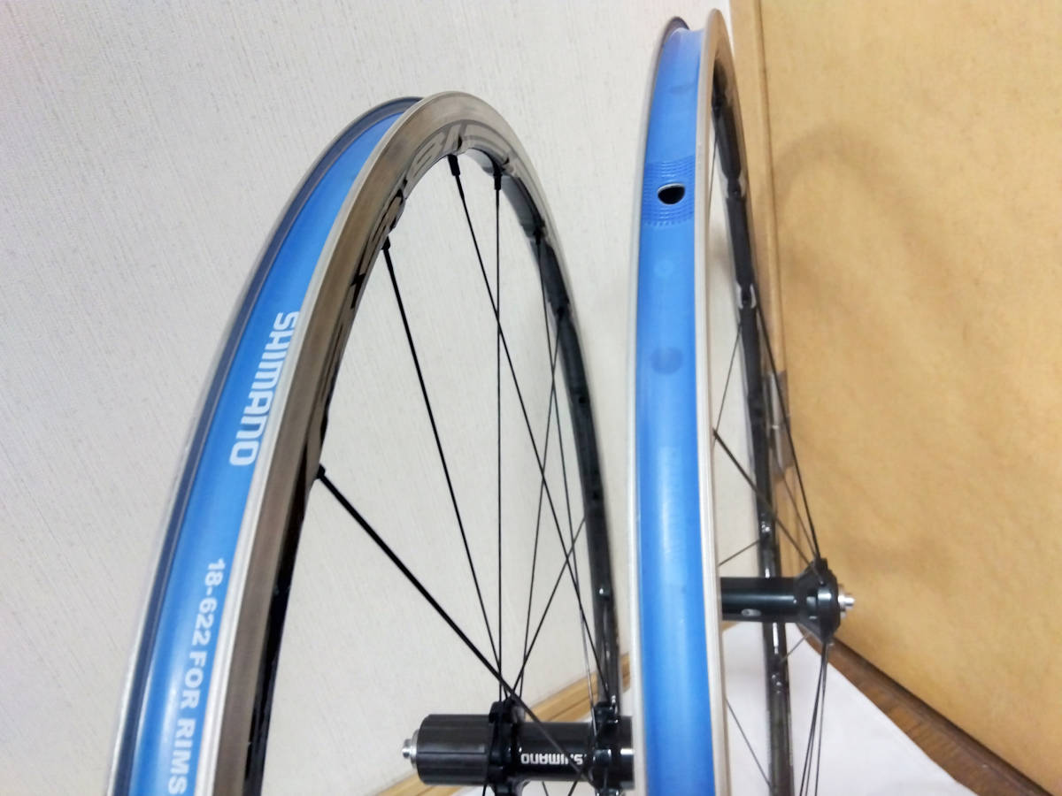 【美品・良品】SHIMANO WH-RS81-C24 11S シマノフリー (622x15C ナローリム) クリンチャー 前後ホイールセット(発送/手渡し可)大阪_画像9