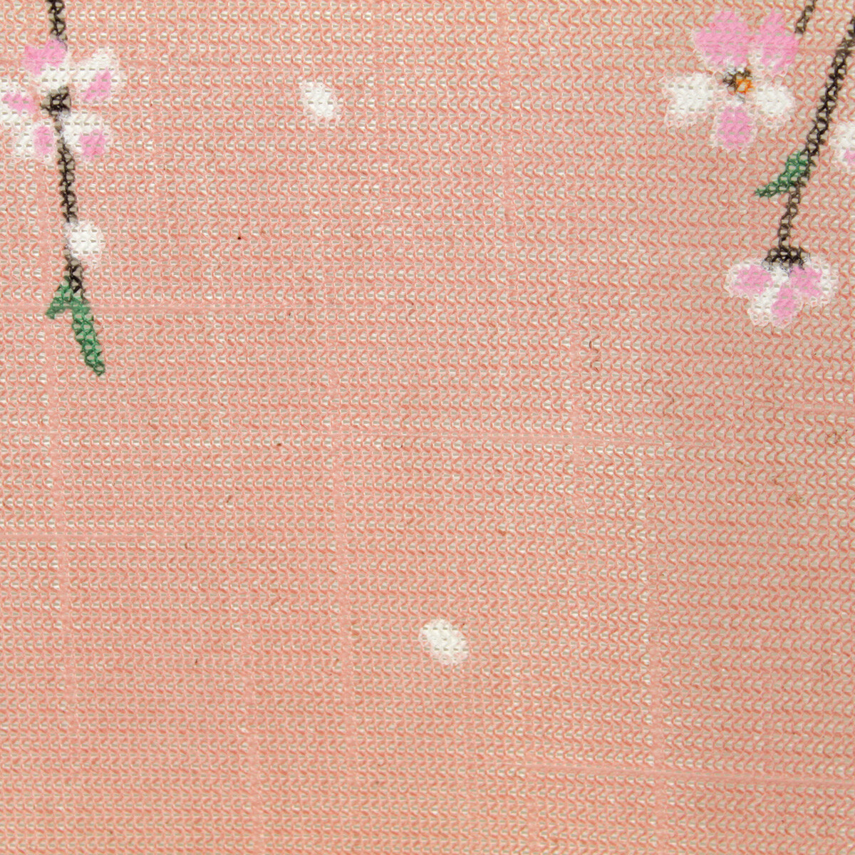 新品　 暖簾　のれん 和柄のれん 麻混しだれざくら　桜　 82×150cm　ピンク 日本製 _画像6