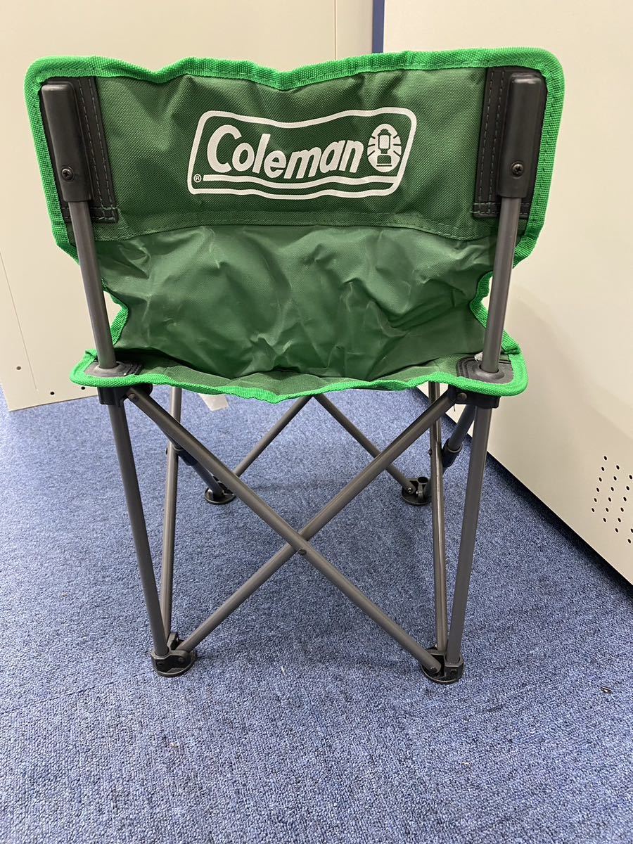 Coleman コールマン コンパクトサイズチェア COMPACT CUSHION CHAIR アウトドア キャンプ 椅子 中古_画像5