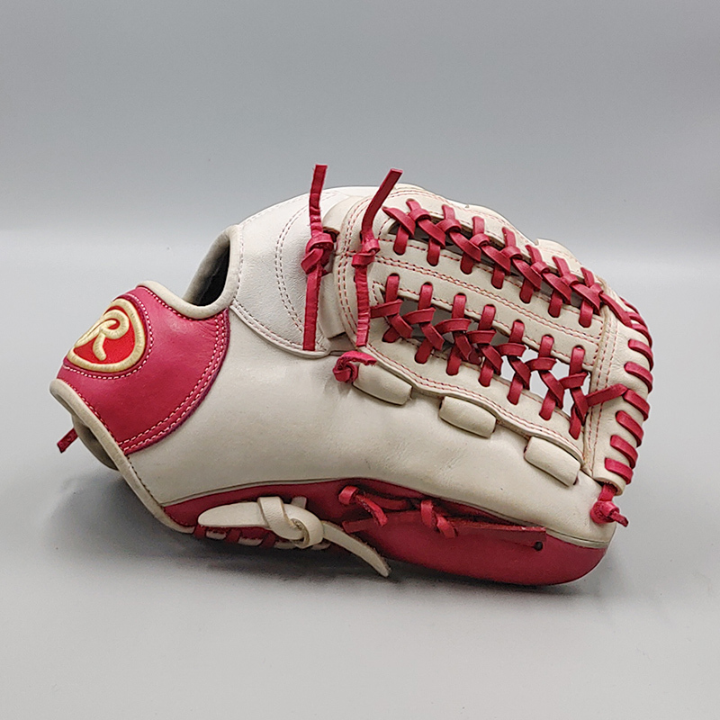 【クリーニング済み 】 ローリングス 軟式グローブ / オールラウンド用 型付け済み (Rawlings グラブ)[WE865]の画像3