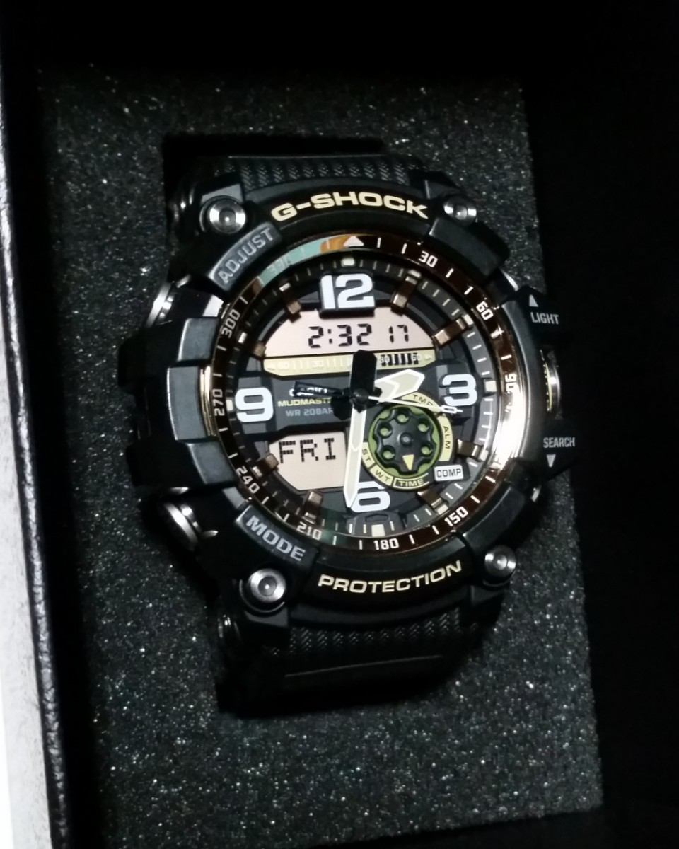 即決!超絶レア☆美品☆G-SHOCK【MUDMASTER】マッドマスター GG-1000-1A3JF☆国内モデル 5476☆電池(本物の証しSR927SW二個)交換済!