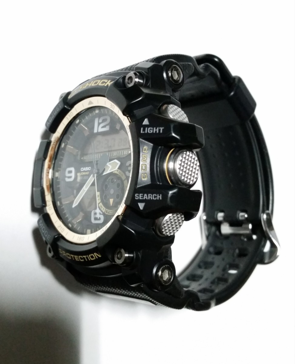 即決!超絶レア☆美品☆G-SHOCK【MUDMASTER】マッドマスター GG-1000-1A3JF☆国内モデル 5476☆電池(本物の証しSR927SW二個)交換済!_※テカり,ムラは撮影時の反射です。