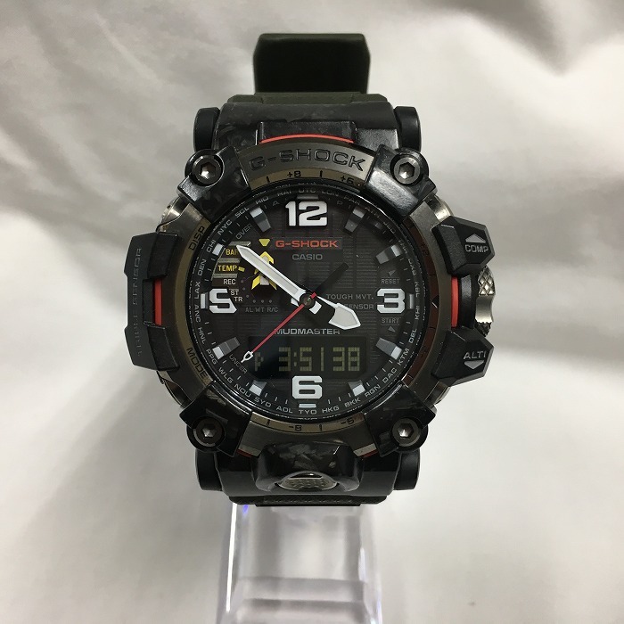 美品 CASIO G-SHOCK メンズ 腕時計 ソーラー マッドマスター GWG-2000 ブラック [jgg]_画像2