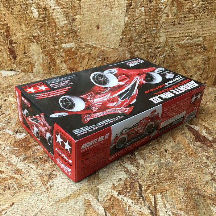  unused TAMIYA Mini 4WD avante Mk.Ⅲ red special [jgg]