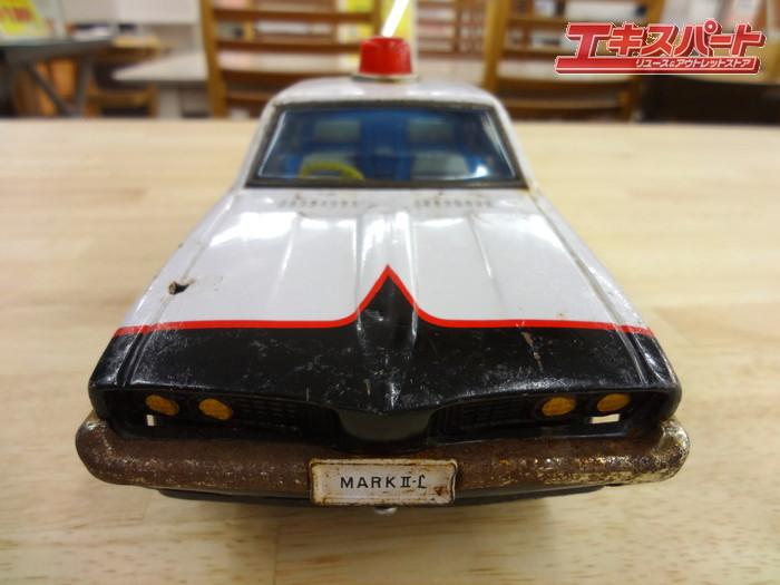 ブリキ パトカー 警視庁 NEW MARK Ⅱ ネモト NEMOTO MADE IN JAPAN 昭和レトロ 当時物 公田店_画像2