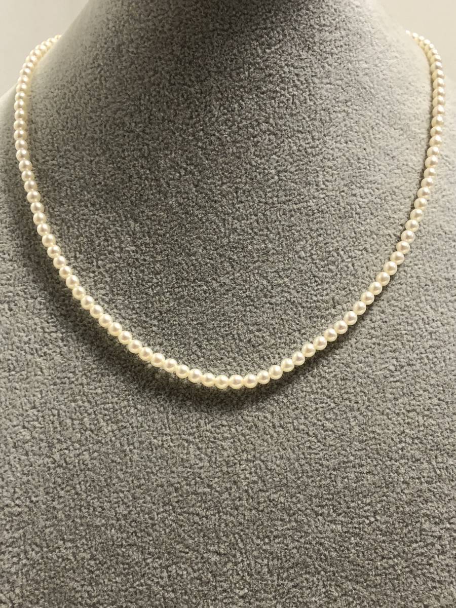 JY430-4-8[ pearl ] Tasaki Shinju tasakiTASAKI pink series ... necklace K14WG Max3.6. total 7.6g returned goods un- possible brand jewelry 