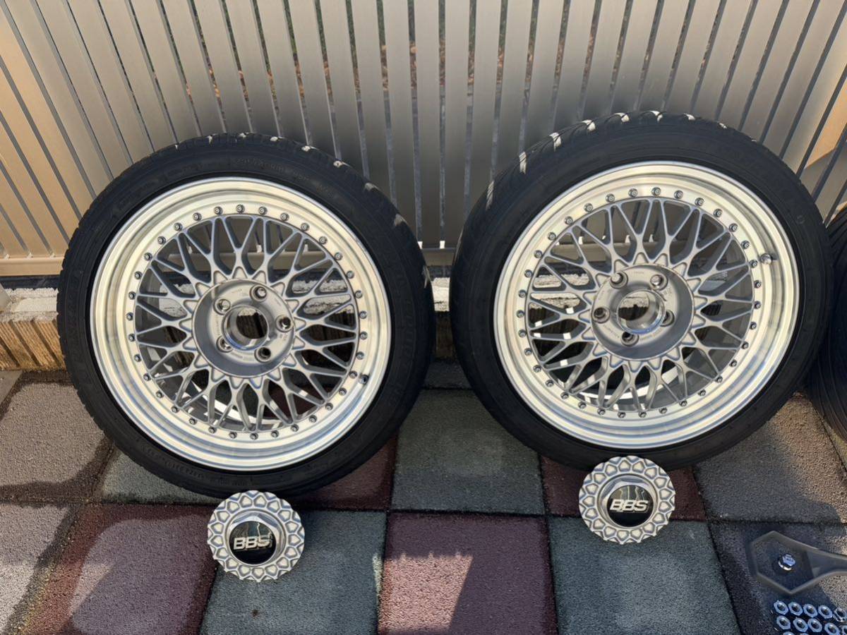 【希少　絶版】BBS スーパーRS RS505 RS509 18インチ8J+39 9J+50 235/40R18 265/35R18オプション付_RS509 8J＋39