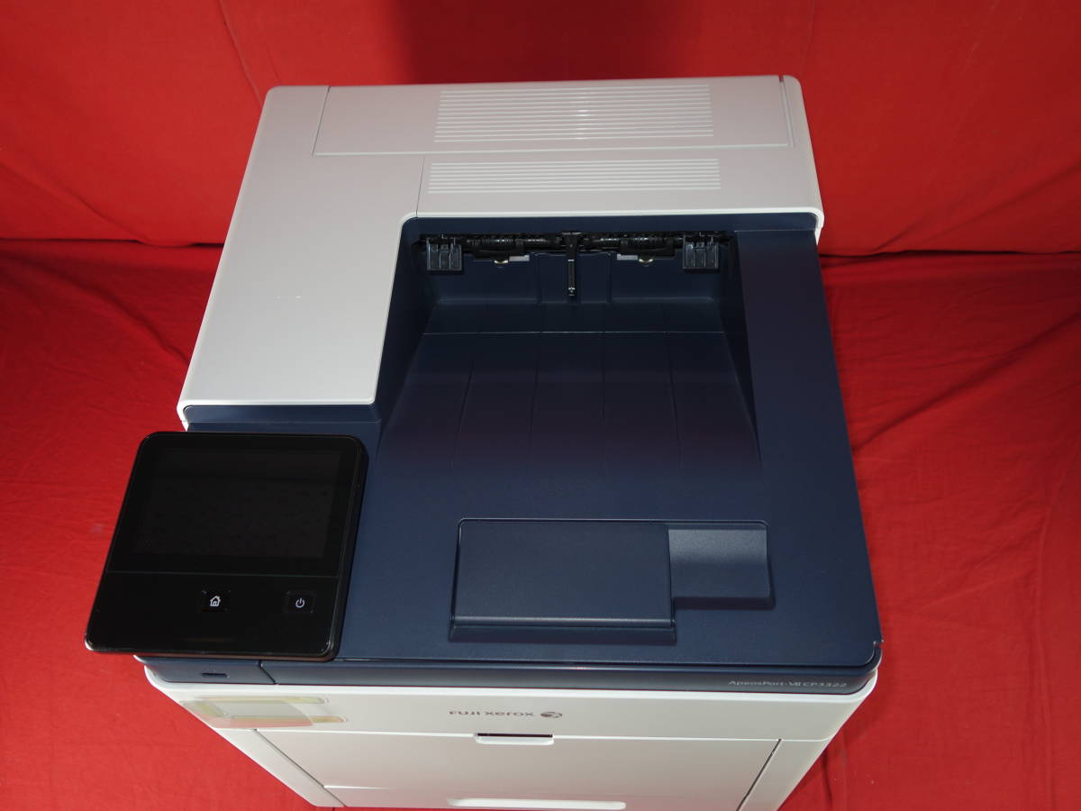[ seal character excellent!50728 sheets ] FUJI Xerox ApeosPort-Ⅶ CP3322 [ printing verification settled ] used A4 color laser printer [10 days guarantee ]