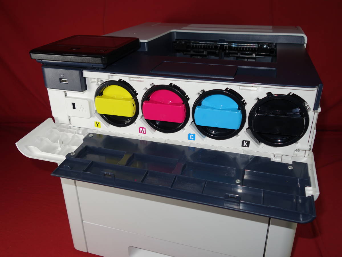 【印字良好！50728枚】 FUJI Xerox ApeosPort-Ⅶ CP3322 【印刷確認済】 中古 A4 カラー レーザープリンタ 【10日間保証】の画像4