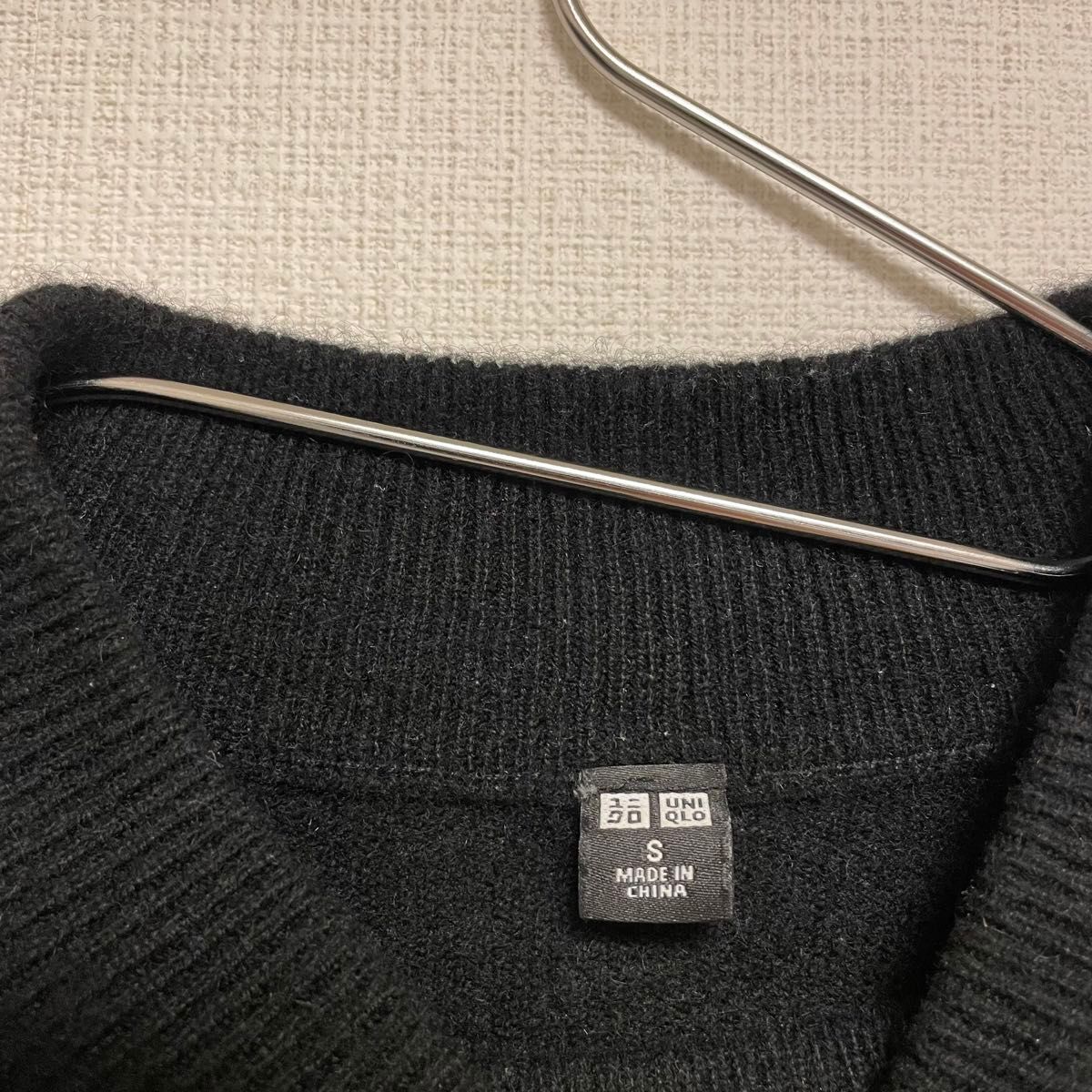 UNIQLO モックネックセーター ニット カシミヤ100% S