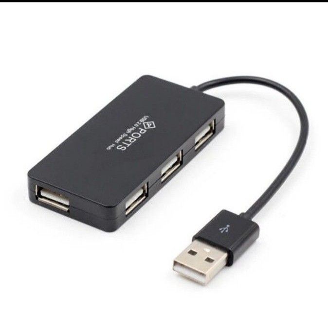 高品質 USBハブ 高速 USB 2.0ｘ４ ポート バスパワー対応 【白】
