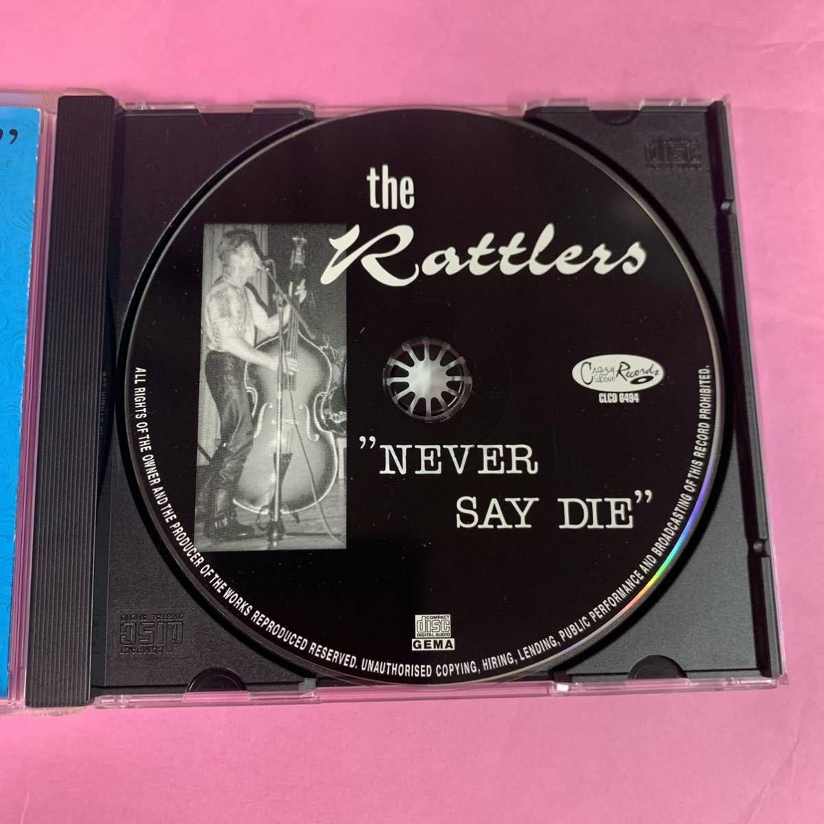 “THE RATTLERS“ラトラーズ“NEVER SAY DIE”CDアルバム”ネオロカビリー サイコビリー_画像3