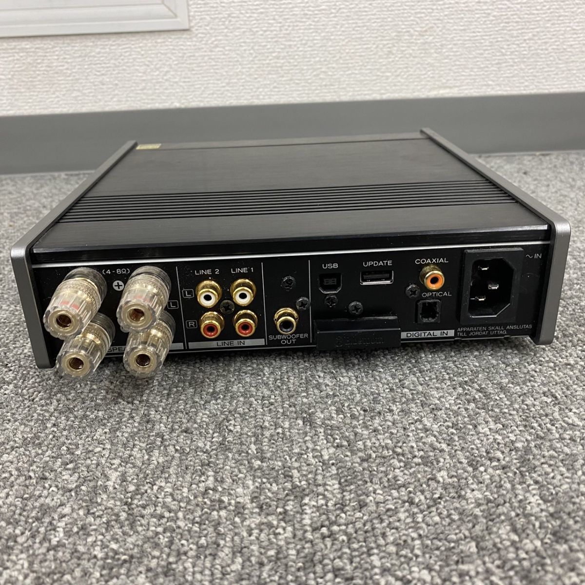 K043-H27-326 TEAC AI-301DA INTEGRATED AMPLIFIER アンプ S/N 2070089 2020年製 通電確認済_画像4