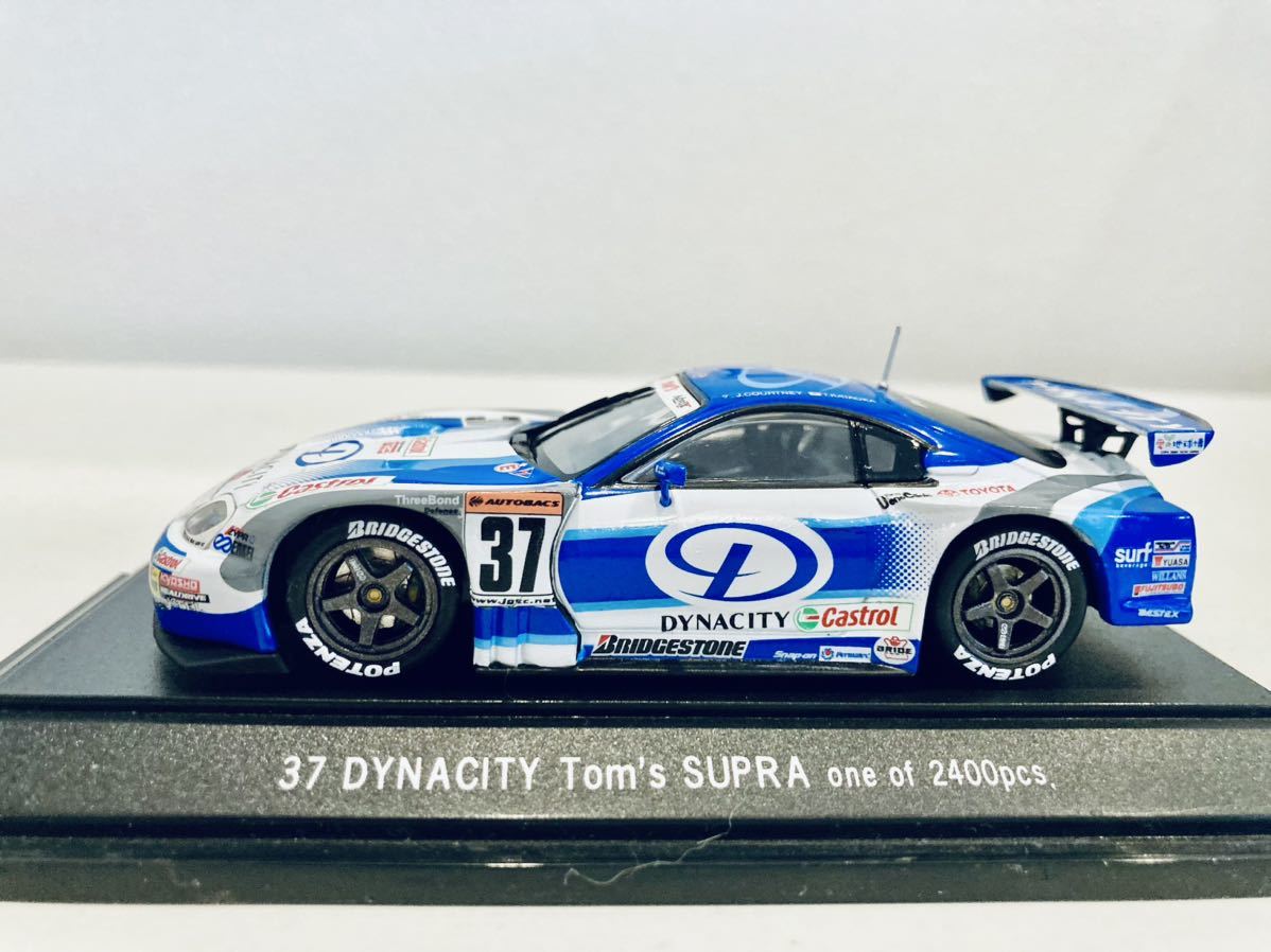 1/43 EBBRO ダイナシティ トムス スープラ #37 J.コートニー-片岡龍也 GT500 JGTC 2004_画像5